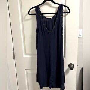 ASTR navy dress